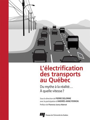 cover image of L' électrification des transports au Québec